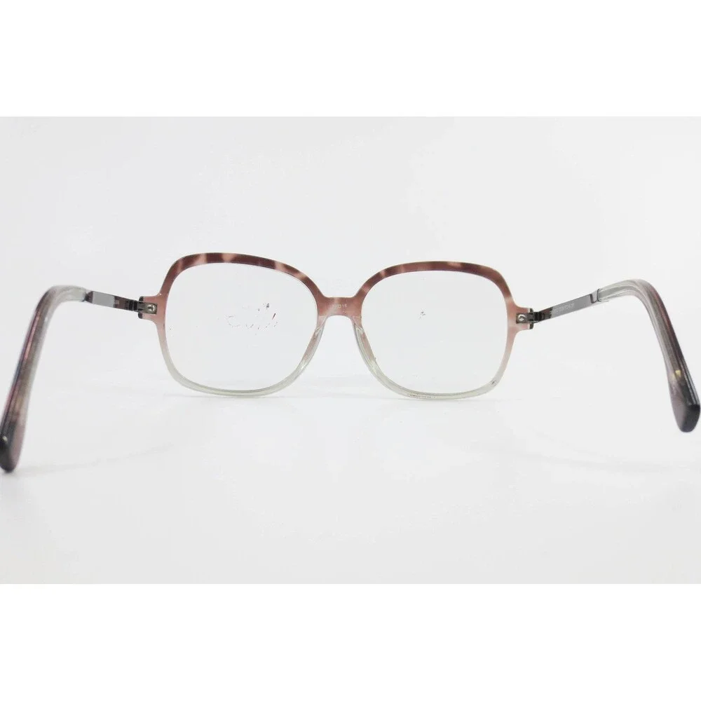 Chelsea Morgan Suns CMS 20212 TO/CR Oversized Square Tortoise Clear Eyeglasses